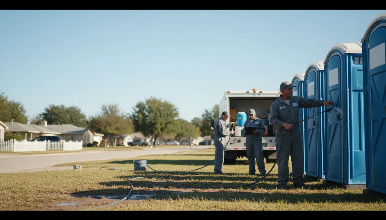 Long-Term Portable Toilet Rental in Barnes City, IA near me